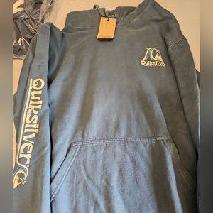 Mens Large Quicksilver hoodie. NWT.